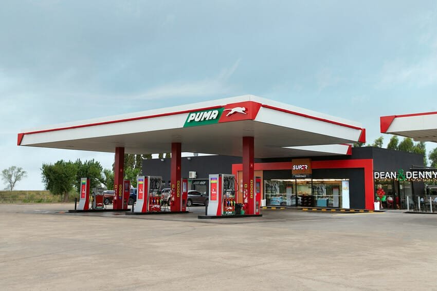 Estación de servicio Puma Energy en Argentina